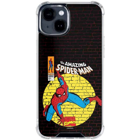 Marvel Classic Comics Amazing Spider-Man 70 iPhone 15 Clear Case